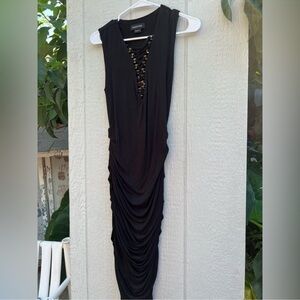 Marciano lace up dress